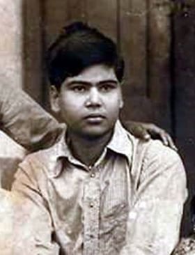 The writer in his boyhood days